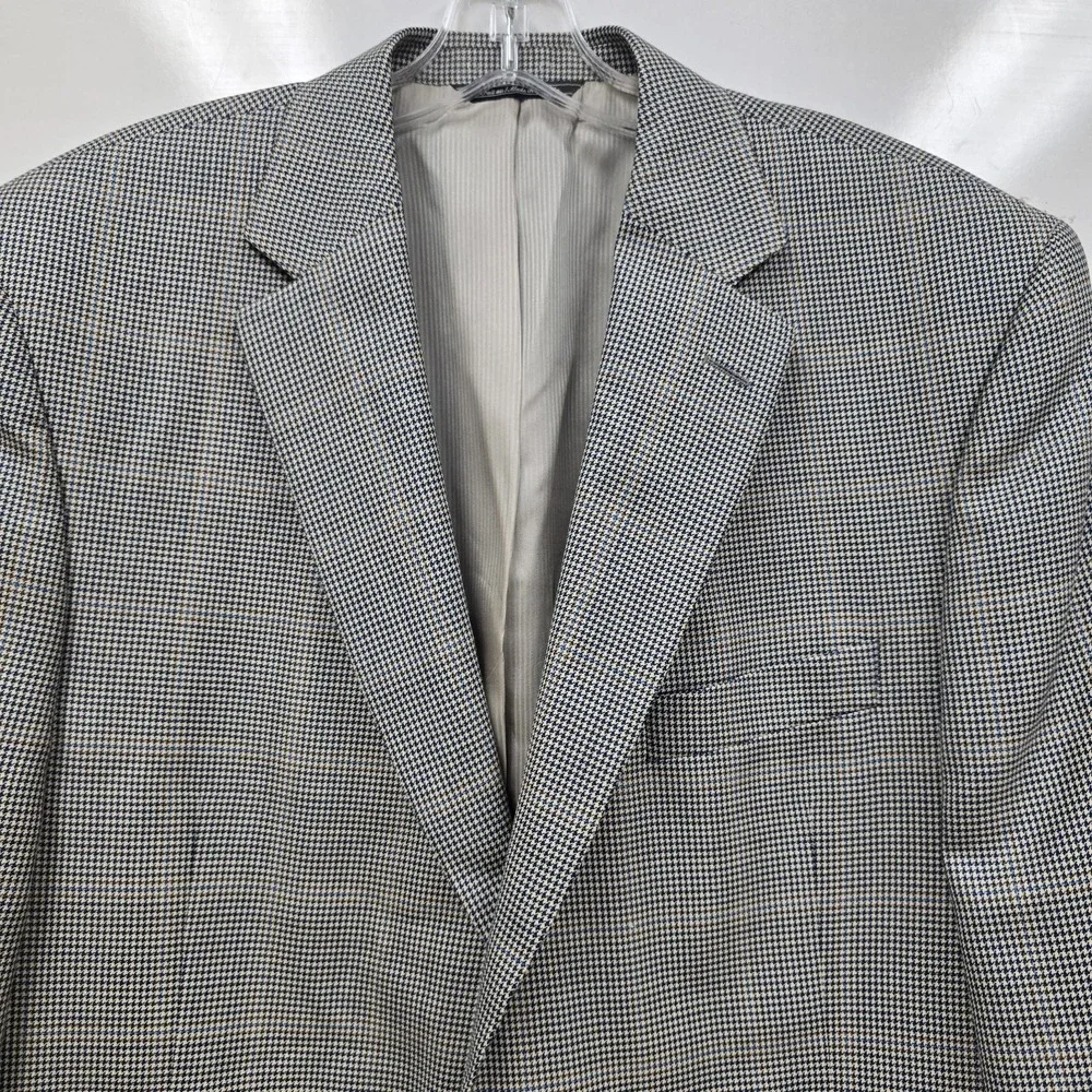 Jack Victor Blazer Men 44 R 100% Wool Loretowood Sports Coat Jacket‎